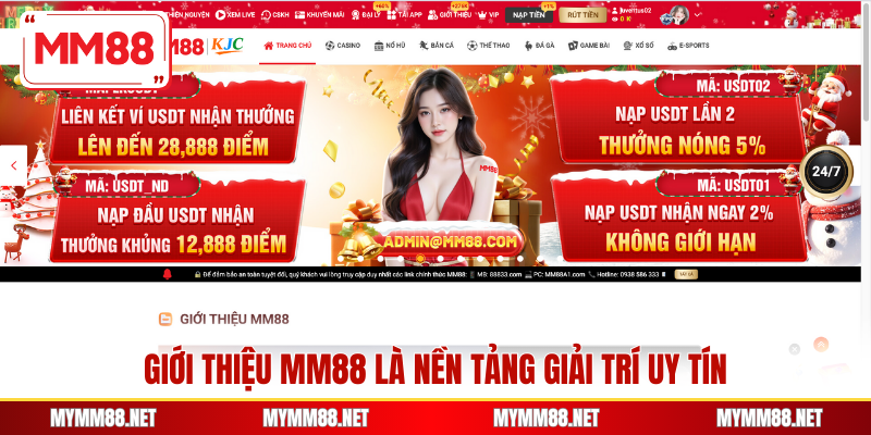 Giới thiệu MM88 là nền tảng giải trí uy tín