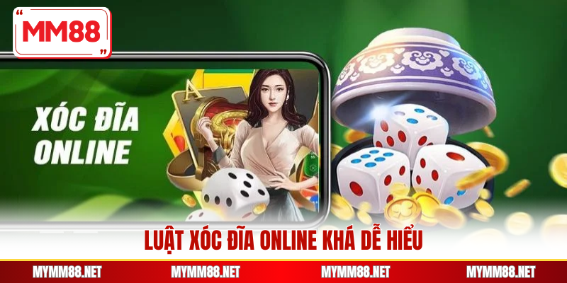 Luật xóc đĩa online khá dễ hiểu
