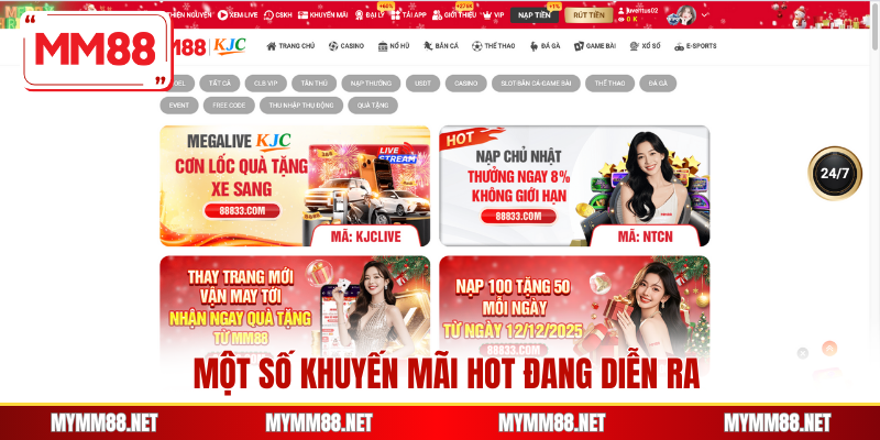 Một số khuyến mãi hot đang diễn ra